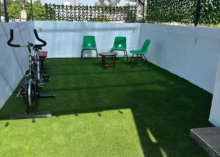 With Terrace Near Cdmx Airport Apartment