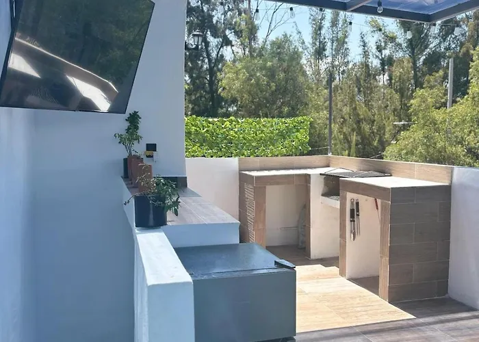 Apartment With Terrace Near Cdmx Airport