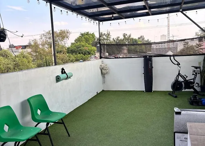 With Terrace Near Cdmx Airport Apartment